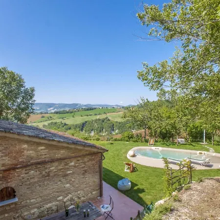 Welcoming In With Swimming Pool Montefelcino